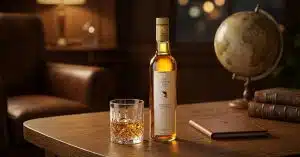 The Nation Pride by Grihy Beverages Private Limited representing premium whisky in India